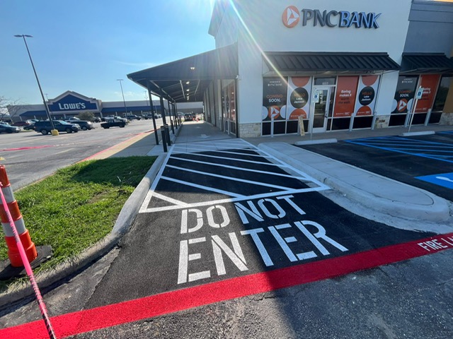 pnc-bank-do-not-enter-striping