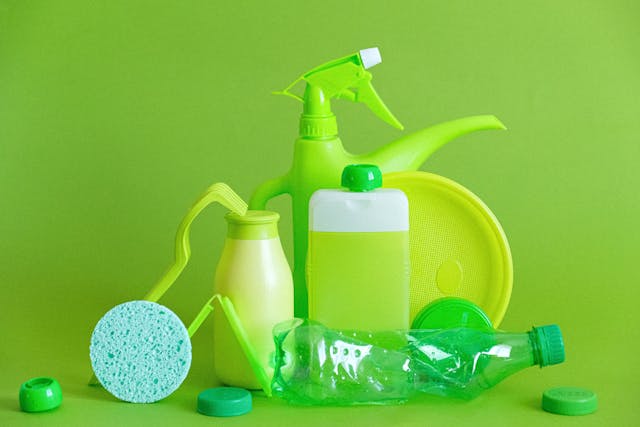 Bottle of janitorial